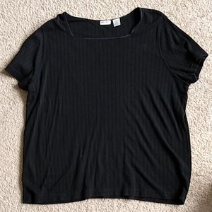 Plain black Tee